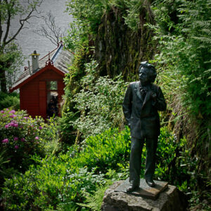 Statue du compositeur Edvard Grieg