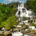 Tvindefossen, cascade dans la municipalité de Voss, Norvège